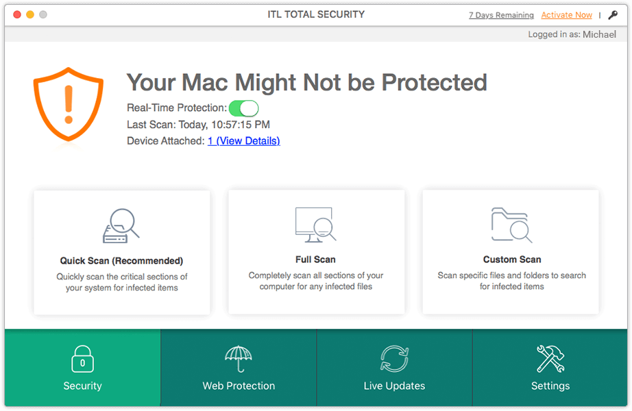 Best & Free Antivirus software for Mac ITL Total Security Antivirus